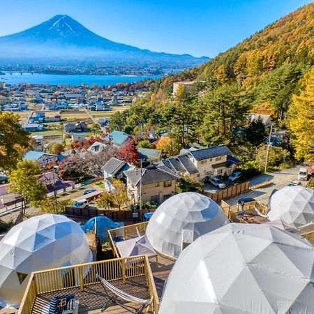 Отель Mt.Fujiグランピングテラス　嶺乃華 Фудзикавагутико Экстерьер фото